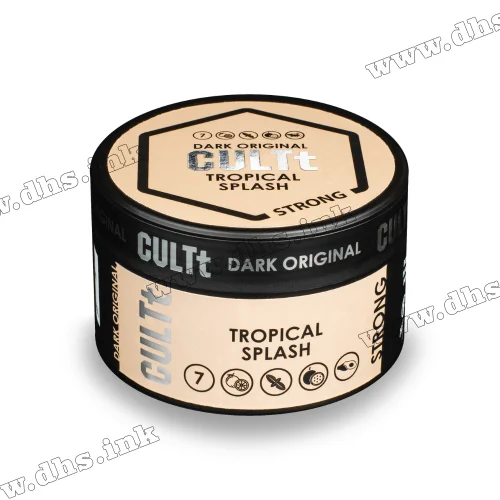 Табак CULTt (Культ) Strong - DS7 Tropical Splash (Лайм, Маракуйя, Манго, Мята) 100г