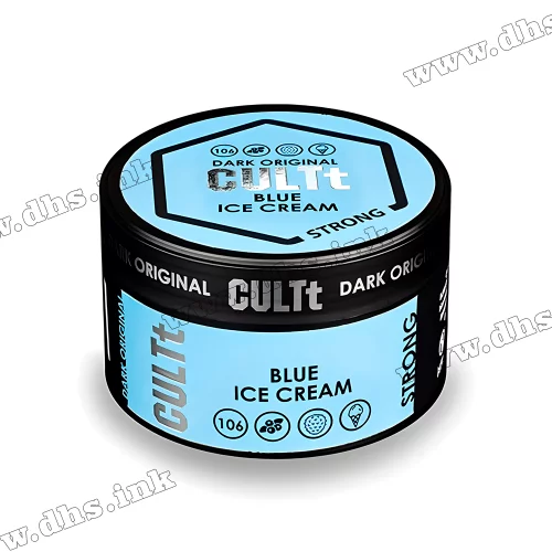 Табак CULTt (Культ) Strong - DS106 Blue Ice Cream (Черника, Личи, Мороженое) 100г