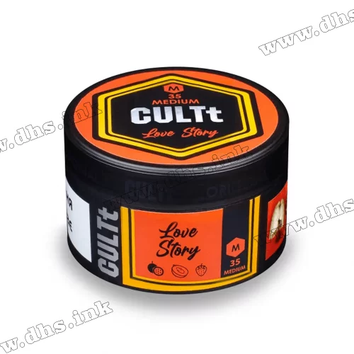 Табак CULTt (Культ) Medium - М35 (Клубника, Маракуйя, Дыня, Лед) 100г