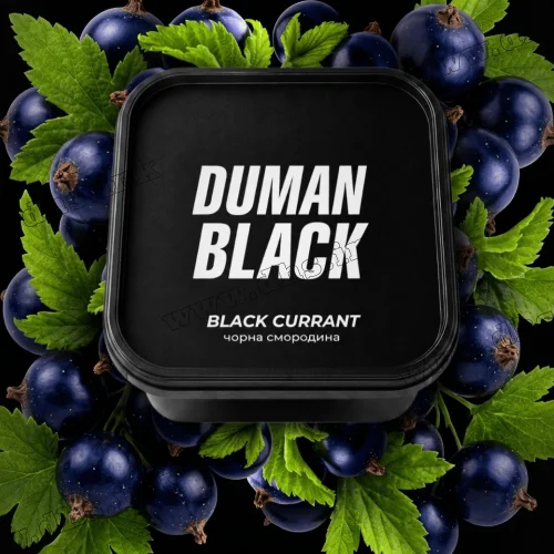 Табак Duman Black (Думан Блэк) - Black Currant (Черная Смородина) 200г