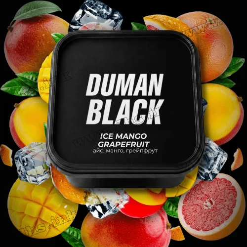 Табак Duman Black (Думан Блэк) - Ice Mango Grapefruit (Айс, Манго, Грейпфрут) 200г