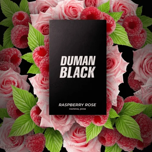 Табак Duman Black (Думан Блэк) - Raspberry Rose (Малина, Роза) 50г