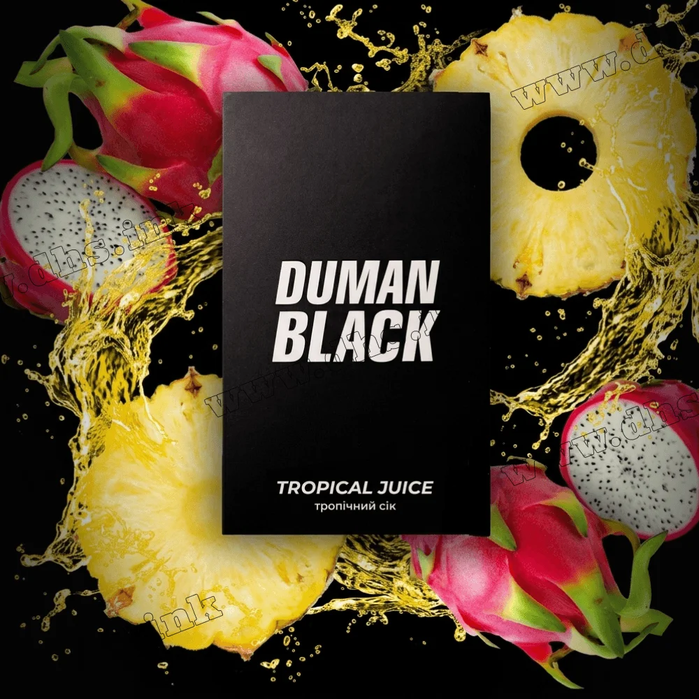 Тютюн Duman Black (Думан Блек) - Tropical Juice (Тропічний Сік) 50г