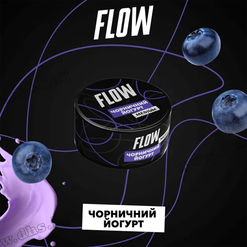 Табак Flow (Флоу) - Черничный Йогурт 100г Табак Flow (Флоу) - Черничный Йогурт 100г