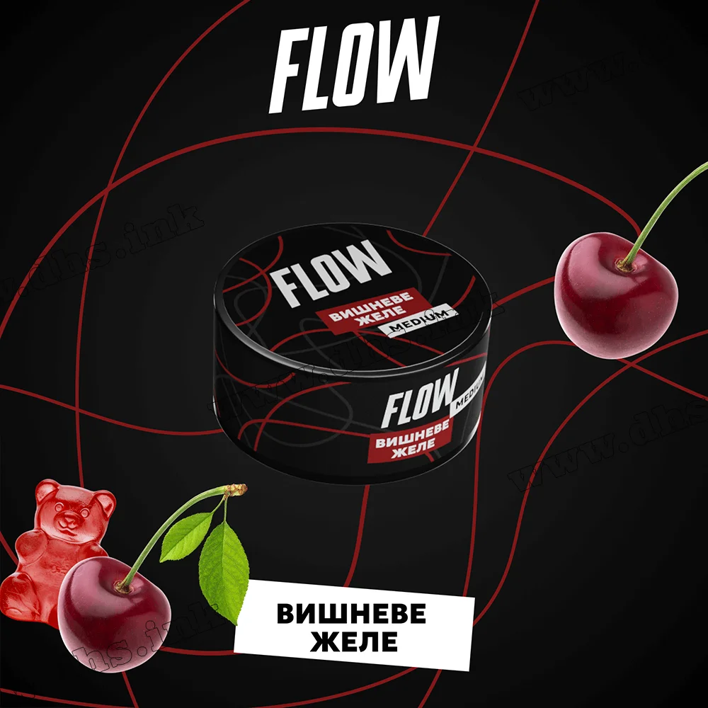 Табак Flow (Флоу) - Вишневое Желе 100г