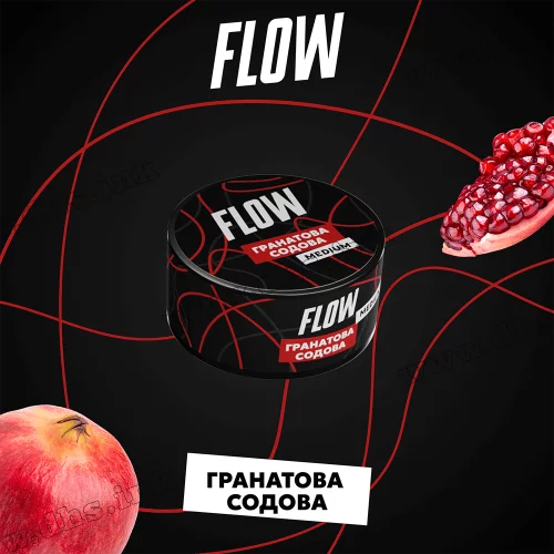 Табак Flow (Флоу) - Гранатовая Содовая 100г
