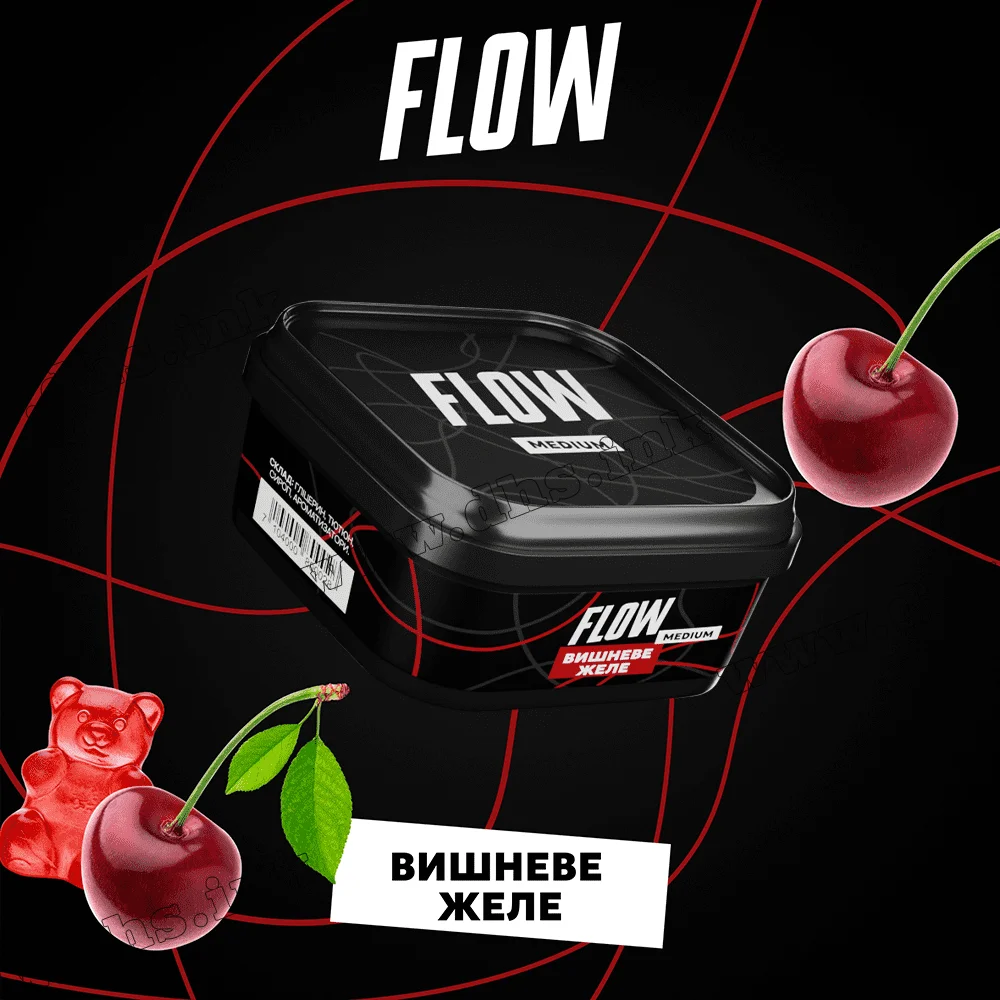 Тютюн Flow (Флоу) - Вишневе Желе 250г