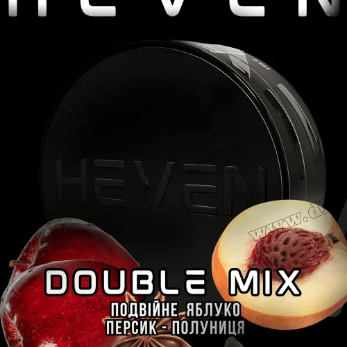 Табак Heven (Хевен) - Double Mix (Двойное Яблоко, Персик, Клубника) 100г Табак Heven (Хевен) - Double Mix (Двойное Яблоко, Персик, Клубника) 100г