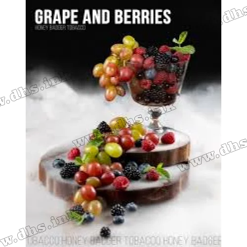 Тютюн Honey Badger Mild Line - Grapes berries (Виноград, ягоди) 50г
