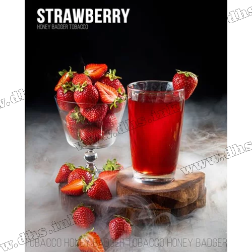 Тютюн Honey Badger Mild Line - Strawberry (Полуниця) 50г