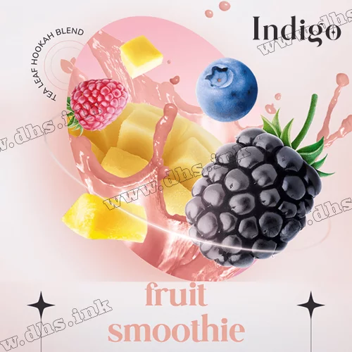 Чайная смесь для кальяна INDIGO (Индиго) Smoke - Fruit Smoothie (Фруктовое смузи) 100г