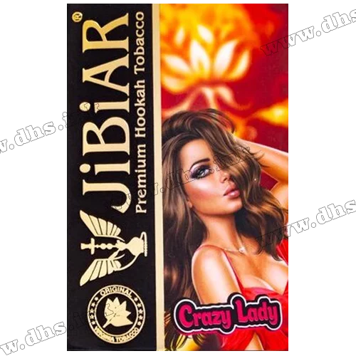 Табак Jibiar (Джибиар) - Crazy Lady (Манго, Персик) 50г