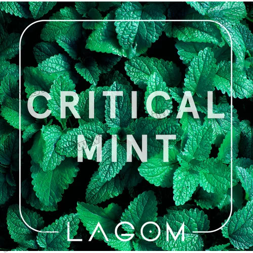 Тютюн Lagom (Лагом) Main Line - Critical Mint (Солодка М'ята) 40г