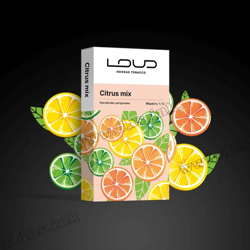 Тютюн Loud (Лауд) light - Citrus Mix (Цитрус Мікс) 100г