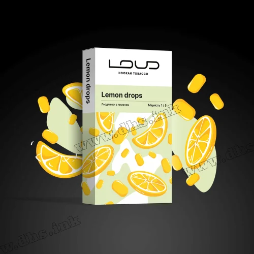Табак Loud (Лауд) light - Lemon Drops (Лимонные Леденцы) 200г