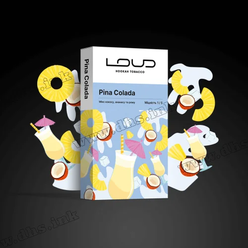 Тютюн Loud (Лауд) light - Pina Colada (Піна Колада) 200г