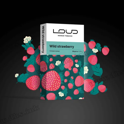 Тютюн Loud (Лауд) light - Wild Strawberry (Суниця) 200г