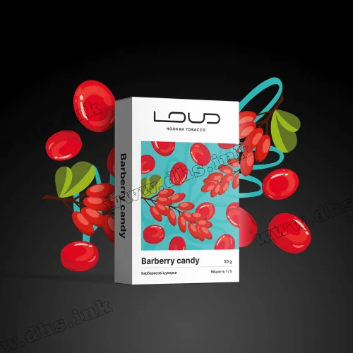 Тютюн Loud (Лауд) light - Barberry Candy (Барбарисова Цукерка) 50г Тютюн Loud (Лауд) light - Barberry Candy (Барбарисова Цукерка) 50г