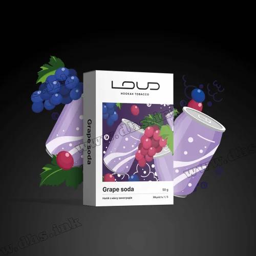 Табак Loud (Лауд) light - Grape Soda (Виноградная Содовая) 50г Табак Loud (Лауд) light - Grape Soda (Виноградная Содовая) 50г