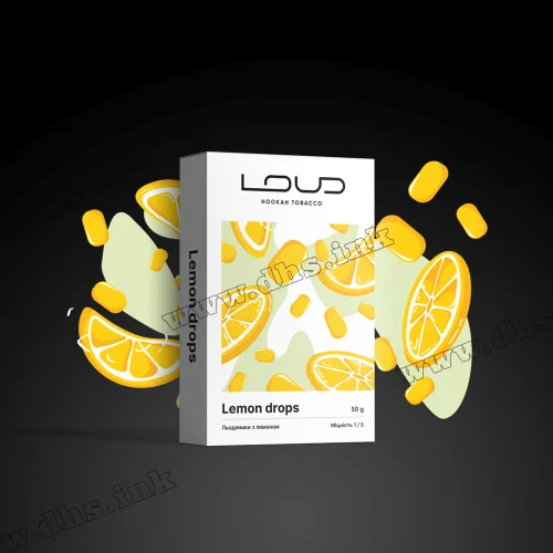 Табак Loud (Лауд) light - Lemon Drops (Лимонные Леденцы) 50г