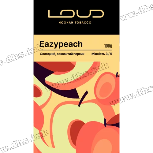 Тютюн Loud (Лауд) - Eazypeach (Персик) 100г