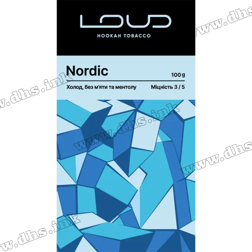 Тютюн Loud (Лауд) - Nordic (Холод) 100г