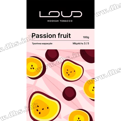 Табак Loud (Лауд) - Passion Fruit (Тропическая Маракуйя) 100г