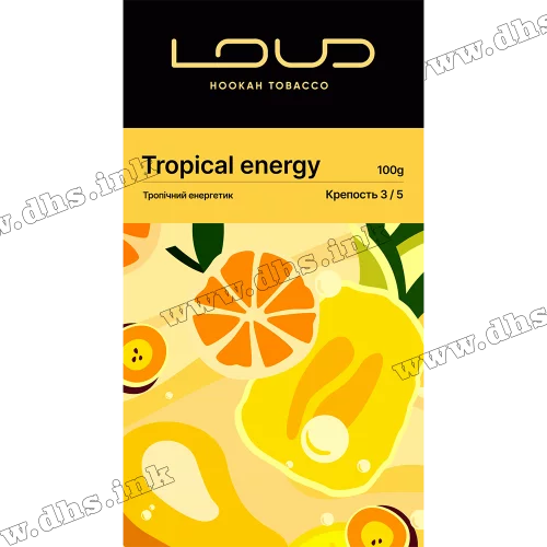 Табак Loud (Лауд) - Tropical Energy (Тропический Энергетик) 100г