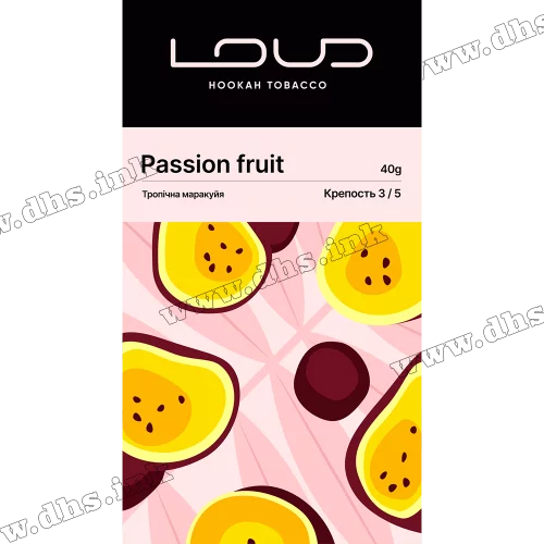 Тютюн Loud (Лауд) - Passion Fruit (Тропічна Маракуя) 40г