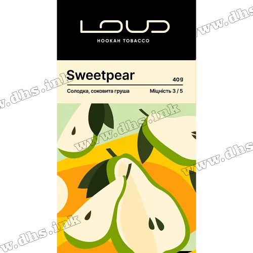 Табак Loud (Лауд) - Sweetpear (Груша) 40г