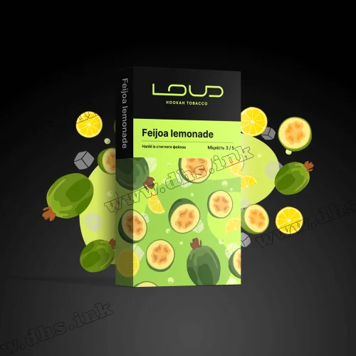 Табак Loud (Лауд) - Feijoa Lemonade (Фейхоа, Лимонад) 100г Табак Loud (Лауд) - Feijoa Lemonade (Фейхоа, Лимонад) 100г