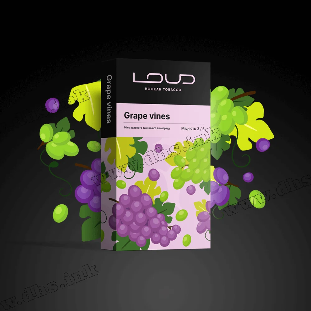 Табак Loud (Лауд) - Grape Vines (Микс Винограда) 100г