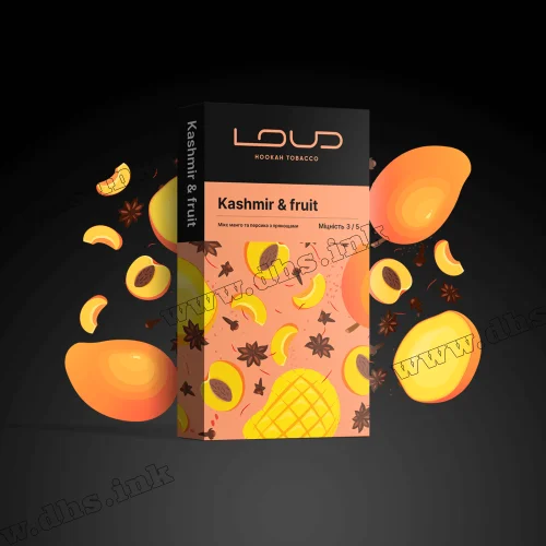Табак Loud (Лауд) - Kashmir Fruits (Манго, Персик, Пряности) 100г