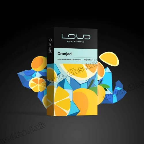 Табак Loud (Лауд) - Oranjad (Апельсин, Пряности, Лед) 100г