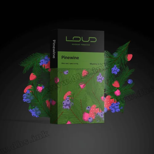 Табак Loud (Лауд) - Pinewine (Ягоды, Хвоя) 100г