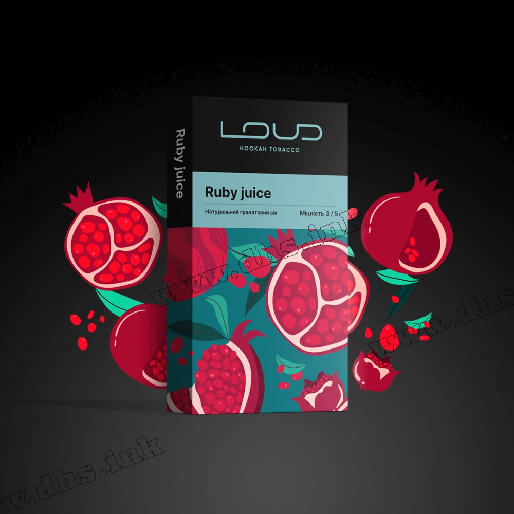 Табак Loud (Лауд) - Ruby Juice (Гранатовый Сок) 100г