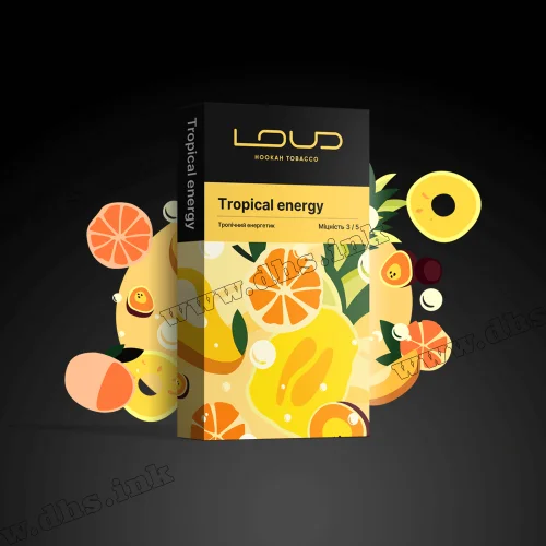 Тютюн Loud (Лауд) - Tropical Energy (Тропічний Енергетик) 100г