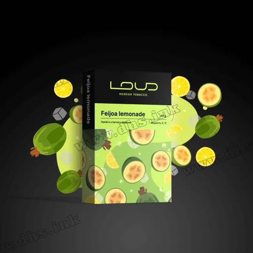 Табак Loud (Лауд) - Feijoa Lemonade (Фейхоа, Лимонад) 200г Табак Loud (Лауд) - Feijoa Lemonade (Фейхоа, Лимонад) 200г