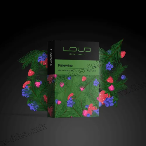 Табак Loud (Лауд) - Pinewine (Ягоды, Хвоя) 200г