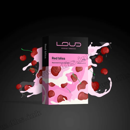 Тютюн Loud (Лауд) - Red Bliss (Йогурт, Вишня) 40г