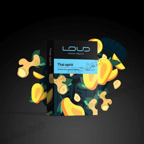 Табак Loud (Лауд) - Thai Spirit (Зеленый Чай, Манго, Имбирь) 200г
