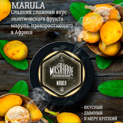 Тютюн MustHave - Marula (Марула) 125г
