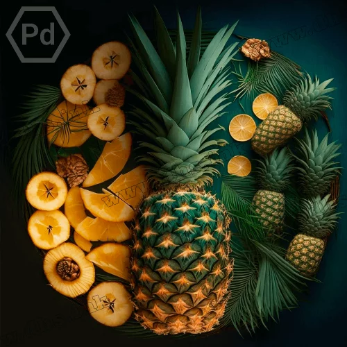 Табак Palladium (Палладиум) - Pineapple Mango Needles (Ананас, Манго, Хвоя) 125г