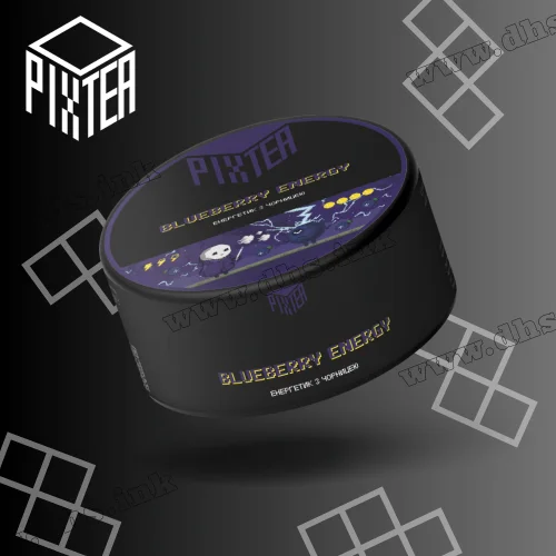 Чайная смесь Pixtea (Пикс Ти) - Blueberry Energy (Энергетик с Черникой) 100г