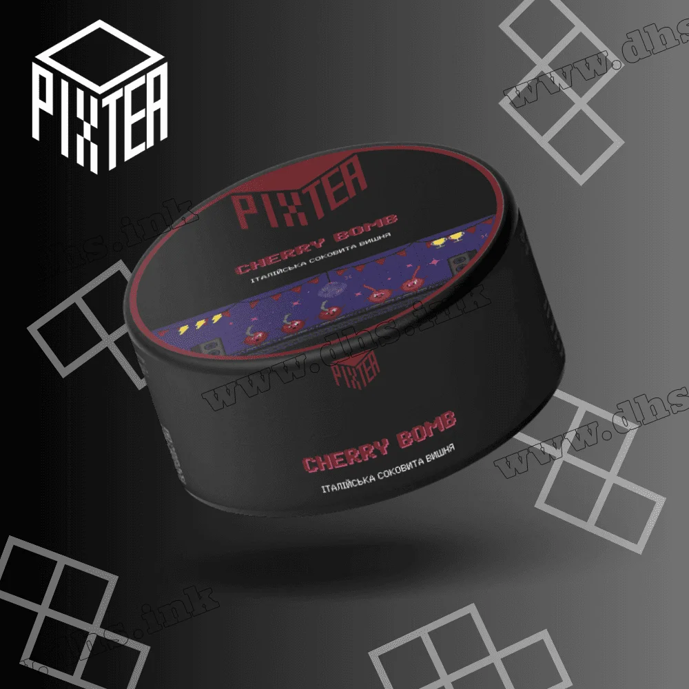Чайна суміш Pixtea (Пікс Ті) - Cherry Bomb (Соковита Вишня) 250г   Чайна суміш Pixtea (Пікс Ті) - Cherry Bomb (Соковита Вишня) 250г