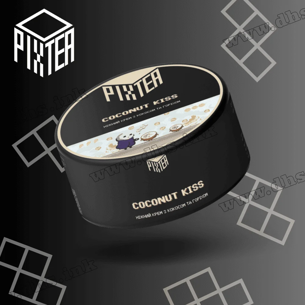 Чайная смесь Pixtea (Пикс Ти) - Coconut Kiss (Крем с Кокосом и Орехом) 250г  