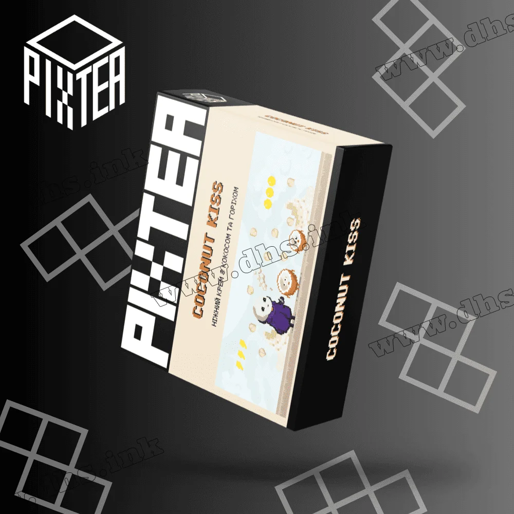 Чайная смесь Pixtea (Пикс Ти) - Coconut Kiss (Крем с Кокосом и Орехом) 50г  