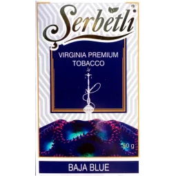 Табак Serbetli (Щербетли) - Baja blue (Мята Роза Черника) 50г
