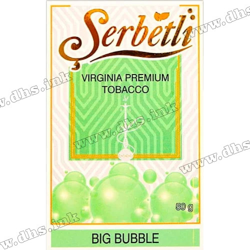 Табак Serbetli (Щербетли) - Big bubble (Сладкая жвачка) 50г