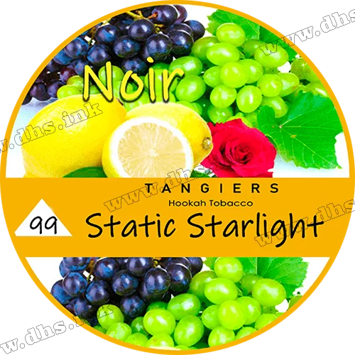 Табак Tangiers (Танжирс) - Static Starlignt (noir) Виноград, лимон, роза 250г
